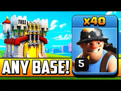 3 Best Ground Attack Combinations for Town Hall 11 in  .